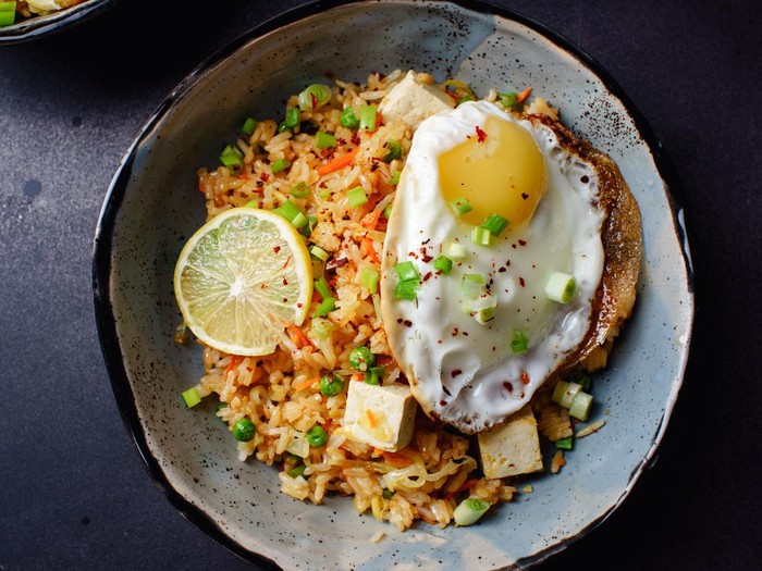 Resep Nasi Goreng Tahu dan Kacang Polong