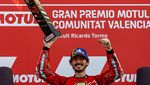 Semringah Francesco Bagnaia Pertahankan Gelar Juara Dunia MotoGP