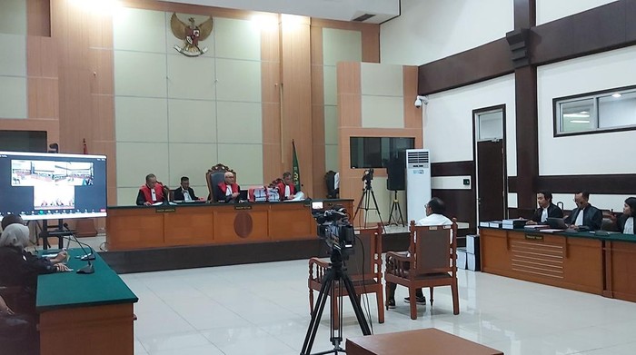 Sidang Haris Azhar (Dwi Andayani-detikcom)
