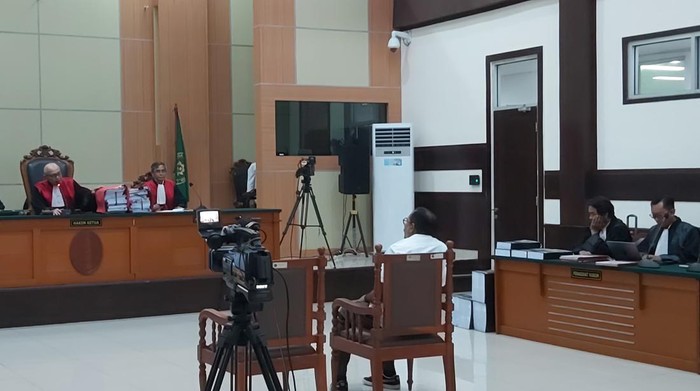 Sidang Haris Azhar (Dwi Andayani-detikcom)