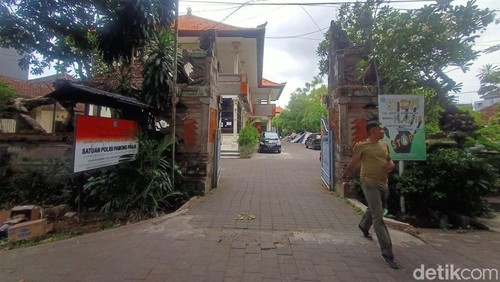 Suasana di kantor Satpol PP Kota Denpasar, Jalan Kecubung I Nomor 4, Denpasar, Bali pada Senin (27/11/2023) siang. (Ni Made Lastri Karsiani Putri-detikBali)
