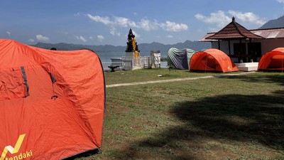 Teras Abang Camping Ground, Kemping Cantik di Tepi Danau Batur