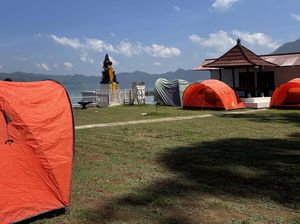 Teras Abang Camping Ground, Kemping Cantik di Tepi Danau Batur