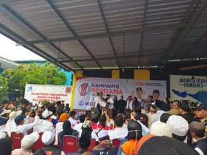 Anies ke Warga Tanah Merah: Mau Teruskan Kondisi Sekarang atau Perubahan?