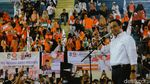 Anies Sapa Pendukung di GOR Ciracas, Singgung Sembako Mahal