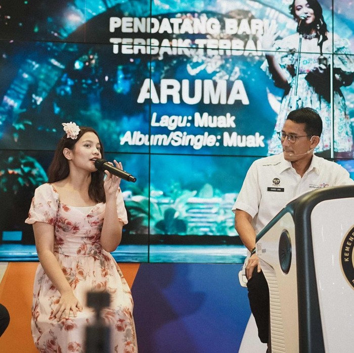 Aruma dan Sandiaga Uno