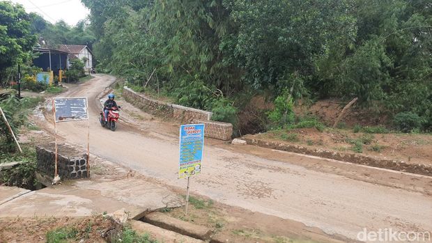Kondisi terkini pascabanjir di Desa Angkatan Lor Kecamatan Tambakromo, Pati, Selasa (28/11/2023).