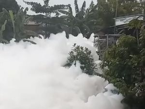 DLH Surati Dirut Perusahaan Swasta Buntut Limbah Busa Cemari Kali di Depok