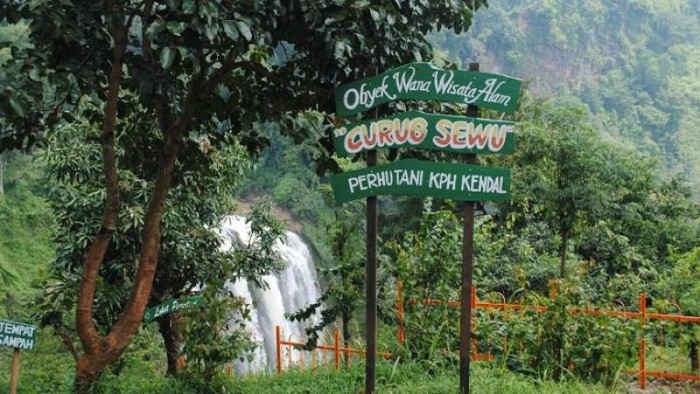 Curug Sewu di Kendal.