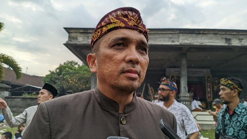 Direktur Event Daerah Kemenparekraf Reza Pahlevi di Pura Lingsar, Lombok Barat, NTB, Senin (27/11/2023).