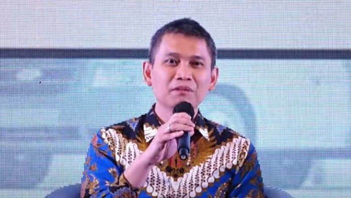 Direktur Perencanaan Bisnis PT Pertamina International Shipping (PIS) Wisnu Medan Santoso