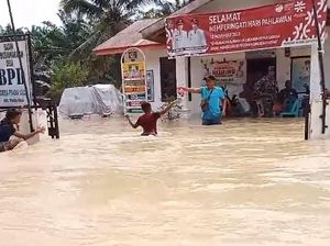 Nestapa Warga Desa Piasa Ulu Asahan, Dalam Sepekan 2 Kali Dilanda Banjir