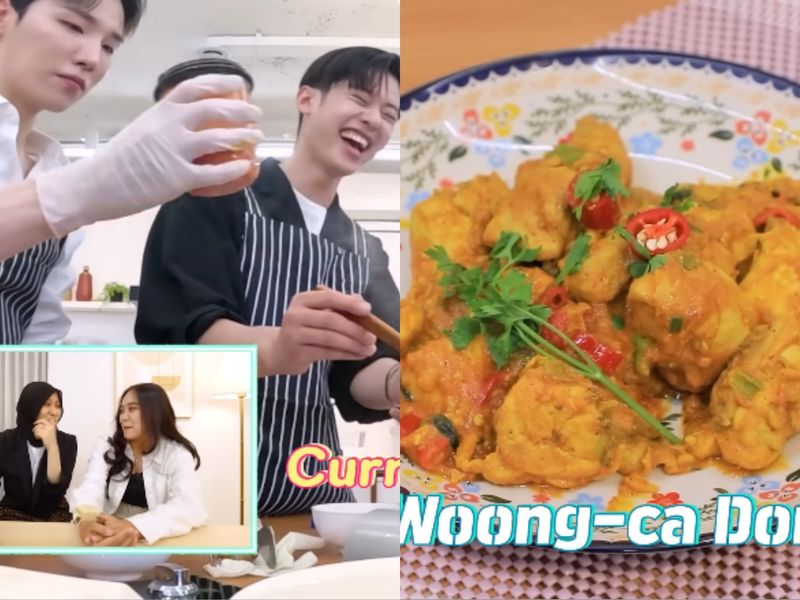 Idol K-Pop coba masak masakan Indonesia