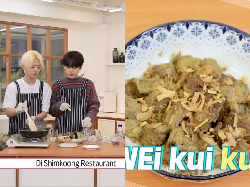 Idol K-Pop coba masak masakan Indonesia