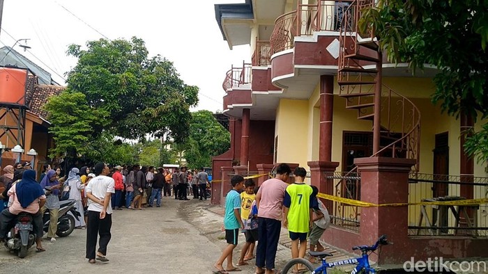 Lokasi kakek tewas di Perumahan Puri Asri, Purwosari, Kecamatan Comal, Kabupaten Pemalang, Selasa (28/11/2023).