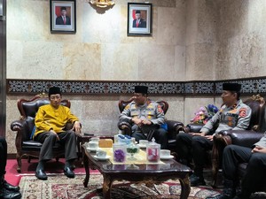 Kaops NCS Silaturahmi ke Imam Besar Masjid Istiqlal, Bahas Pemilu Aman-Damai