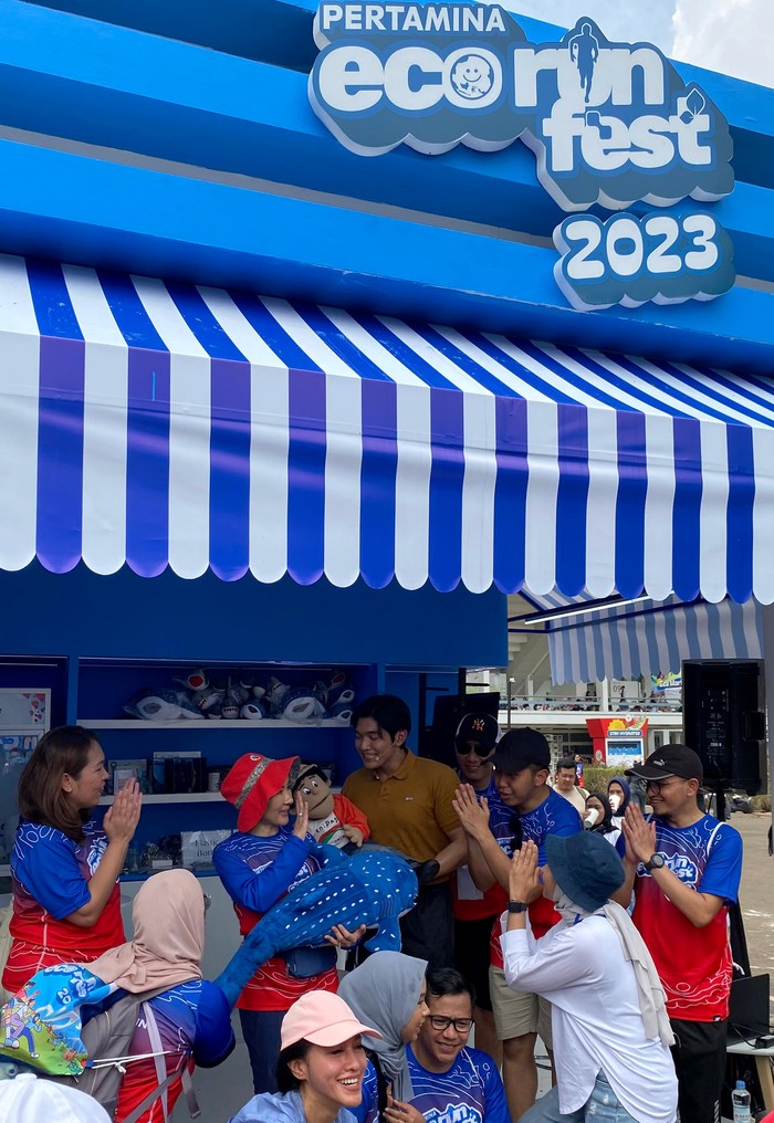 Keseruan Eco Run Fest 2023 di Booth Pertamina International Shipping Keseruan Eco Run Fest 2023 di Booth Pertamina International Shipping