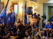 Kick Off Kampanye, AHY Sampaikan Salam SBY di Kramat Jati