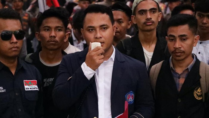 Koordinator Pusat Badan Eksekutif Mahasiswa Nusantara (Bemnus), Ahmad Supardi.