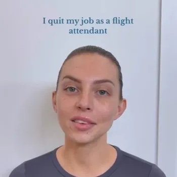 Mantan pramugari Virgin Australia Ashlee Rodgers