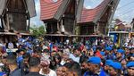 Momen Gibran hadiri Apel Siaga Brigsena di Toraja