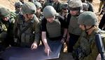 Momen Netanyahu Kunjungi Tentara Israel di Jalur Gaza