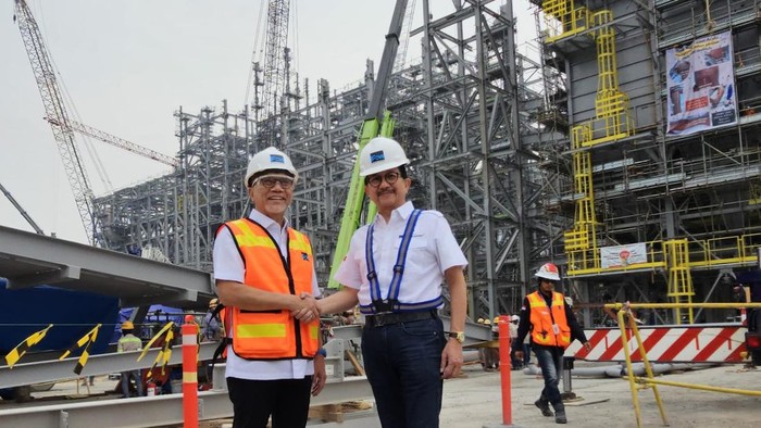 Penampakan Smelter Freeport di Gresik yang Hampir Jadi Penampakan Smelter Freeport di Gresik yang Hampir Jadi