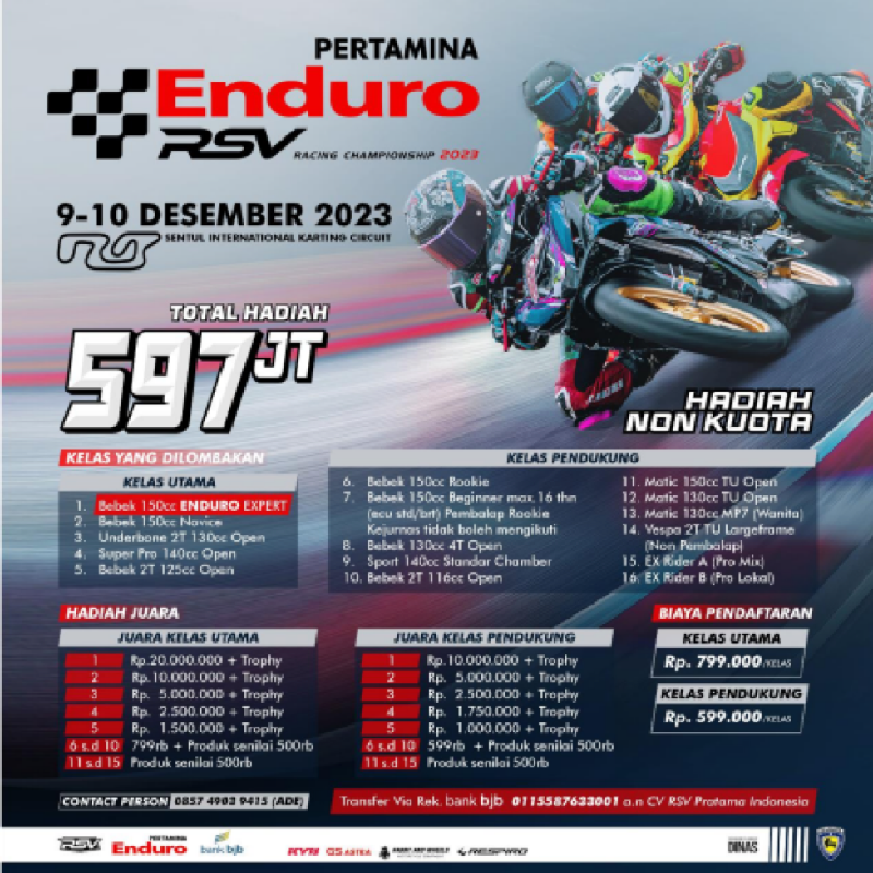 PERTAMINA ENDURO RSV CHAMPIONSHIP 2023