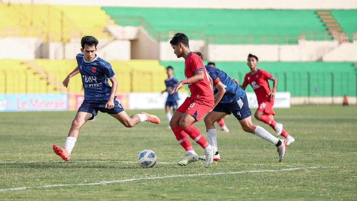 Pertandingan Persiba Bantul vs FC UNY, Minggu (26/11/2023).