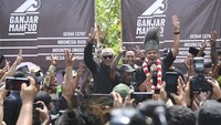 Ganjar mengatakan dipilihnya Merauke sebagai lokasi kampanye pertama karena cinta terhadap masyarakat Papua.  
