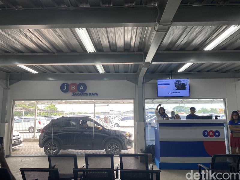 Proses lelang di JBA Indonesia