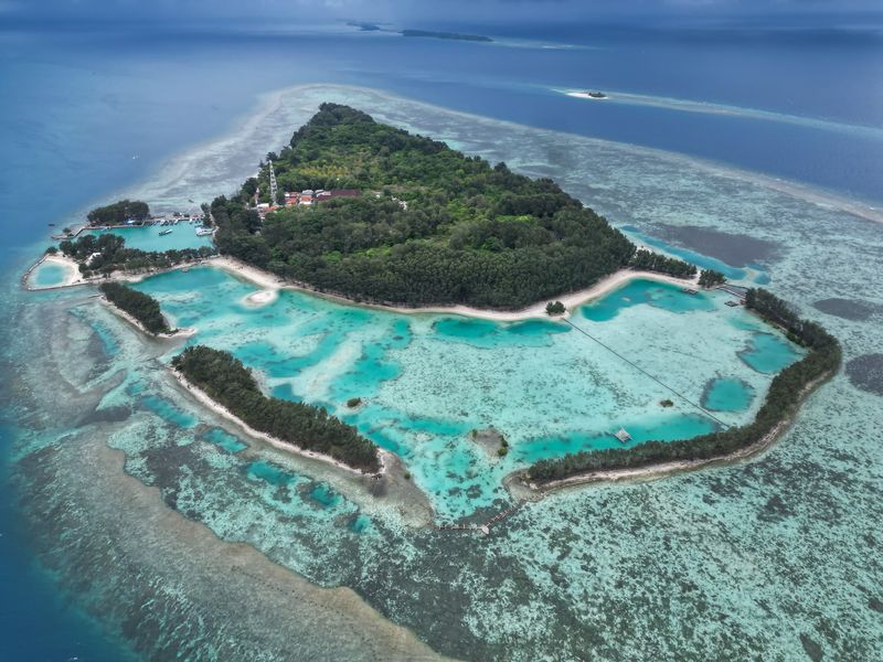 Pulau Payung di Kepulauan Seribu, DKI Jakarta.