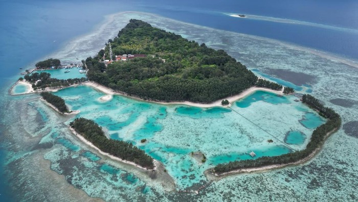 Pulau Payung di Kepulauan Seribu, DKI Jakarta.