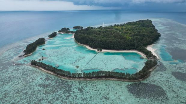 Pulau Payung di Kepulauan Seribu, DKI Jakarta.