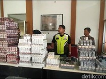 Rumah Penyimpanan Rokok Ilegal di Brebes Digerebek, 76 Ribu Batang Disita
