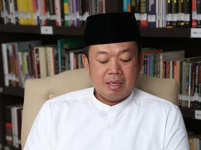Sekretaris Tim Kampanye Nasional pasangan calon Prabowo Subianto dan Gibran Rakabuming Raka, Nusron Wahid