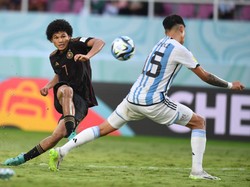 Pada pertandingan semifinal di Stadion Manahan, Solo, Selasa (28/11/2023) sore WIB. Jerman malah memimpin duluan pada menit kedelapan lewat sepakan Brunner.