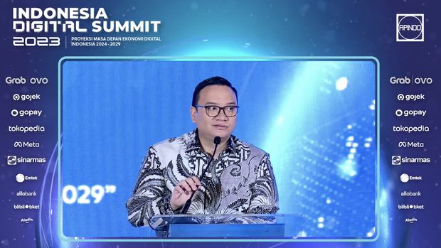 Suasana acara Indonesia Digital Summit (Tangkapan layar)