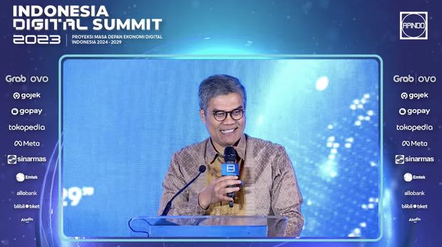 Suasana acara Indonesia Digital Summit (Tangkapan layar)
