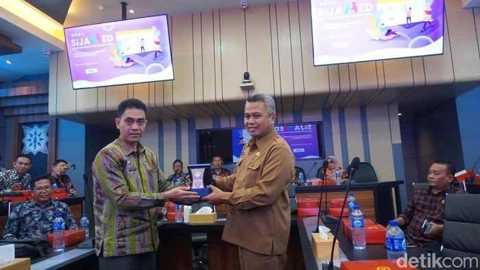 Suasana studi wawasan Pemkab Barru di Mojokerto