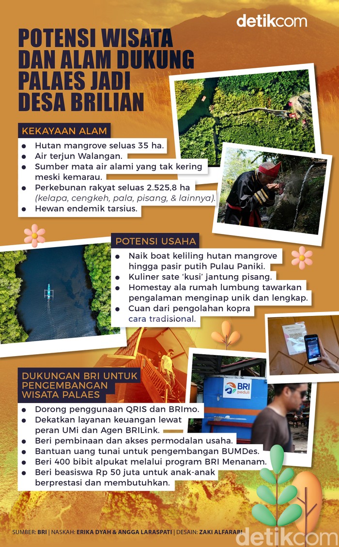 Terpilih Jadi Desa BRILian, Desa Palaes Likupang Simpan Potensi Apa Saja?
