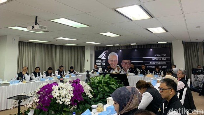 TPN Ganjar-Mahfud. (Mulia Budi/detikcom).