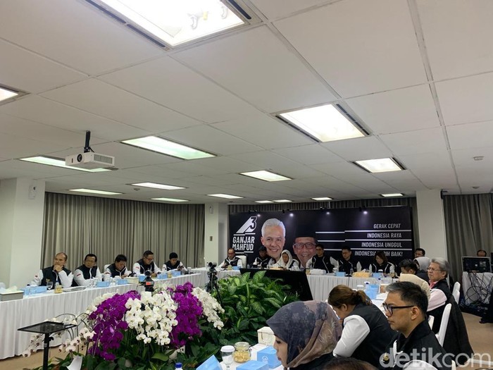 TPN Ganjar-Mahfud. (Mulia Budi/detikcom).