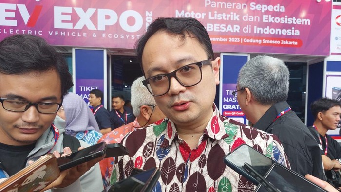 Wakil Menteri Perdagangan RI, Jerry Sambuaga ditemui di SMESCO, Jakarta Selatan, Selasa (28/11/2023).