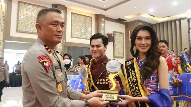 Ajang kompetisi Duta Lalu Lintas yang digelar Polda Jatim.