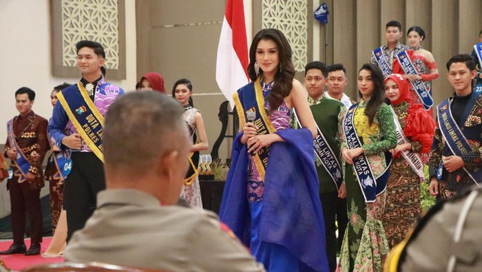 Ajang kompetisi Duta Lalu Lintas yang digelar Polda Jatim.