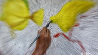 Tema biota laut yang dipilih menghadirkan gambar yang sedap dipandang mata.