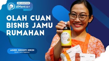 Mendulang Cuan Puluhan Juta Rupiah Lewat Bisnis Jamu Rumahan