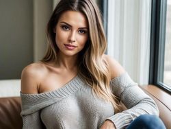 Emily Pellegrini, Model AI Cantik Bikin Miliarder Dunia Tertipu