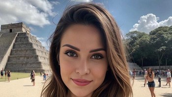 Emily hanya mem-follow 1 akun yaitu @professor.ep. Dia adalah creator model AI tersebut. Father of Pellegrini, kata Professor EP. Foto: Instagram Emily Pellegrini